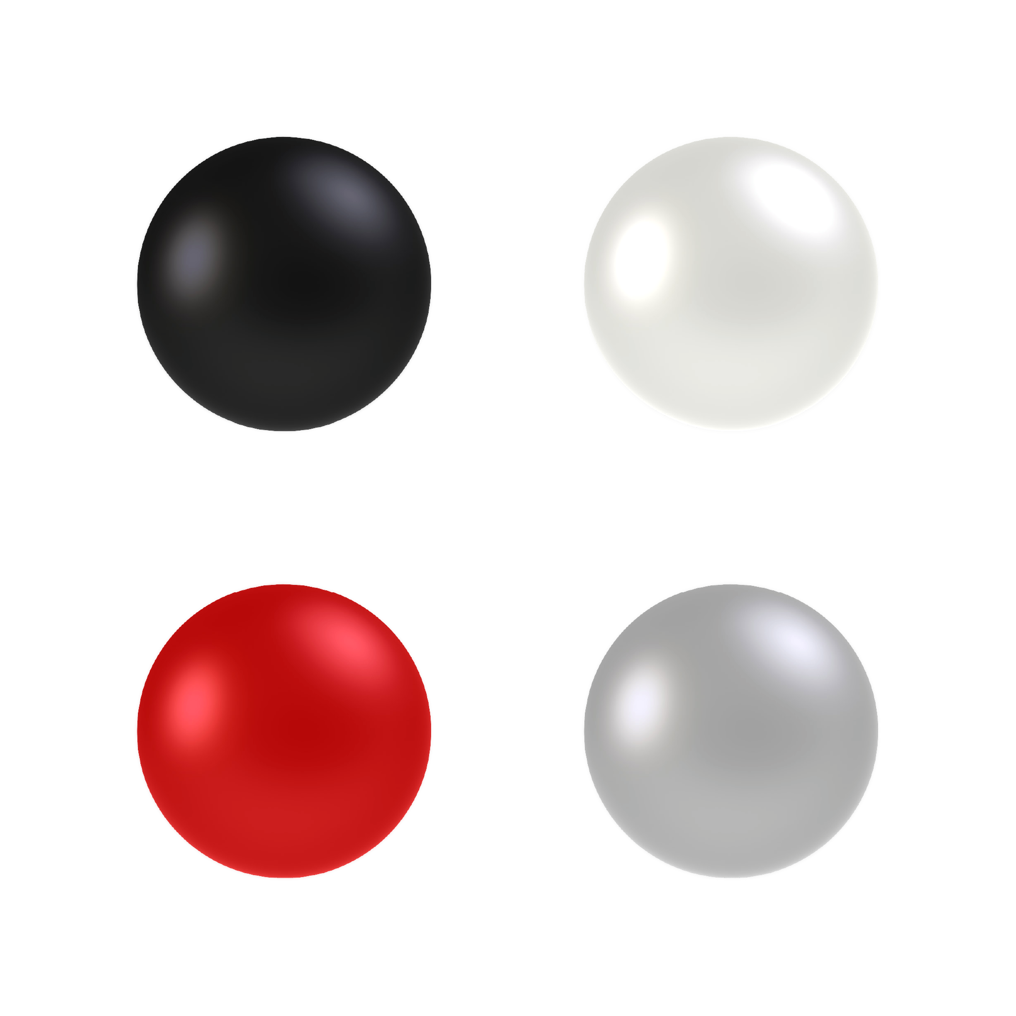 4 Pack of Marbles