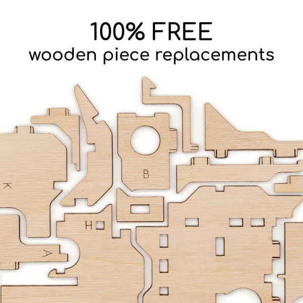 free wooden piece replacements